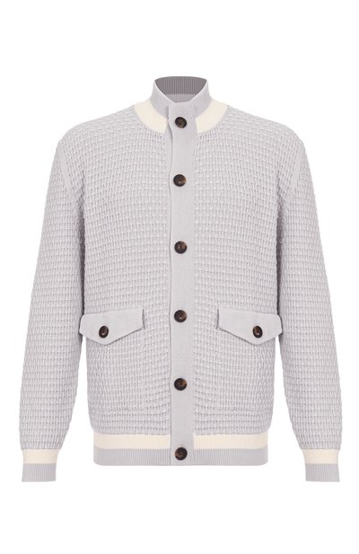 Мужской хлопковый кардиган KITON, арт. UMK065503