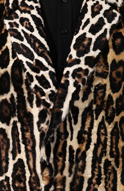 Шуба с принтом SAINT LAURENT, арт. 587265/Y7PI2, фото 5
