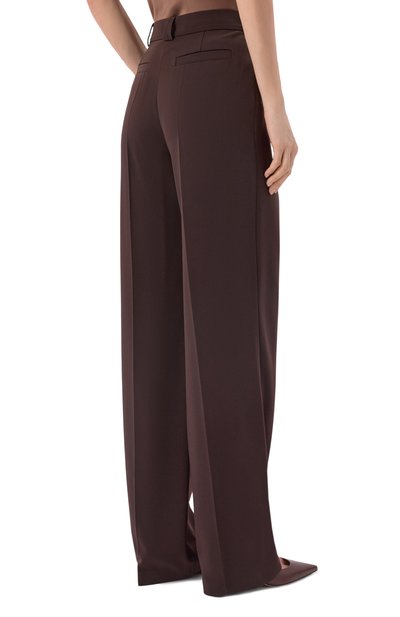 Брюки LEFFERS темно-коричневого цвета по цене 103430 руб., арт. 15.52.45.16.03, фото 4 Брюки LEFFERS, арт. 15.52.45.16.03, фото 4