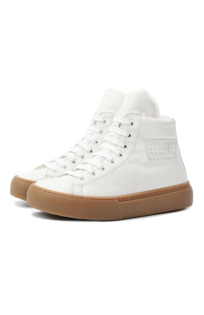 Кожаные кеды MM6, арт. 81004/VAR4/36-40