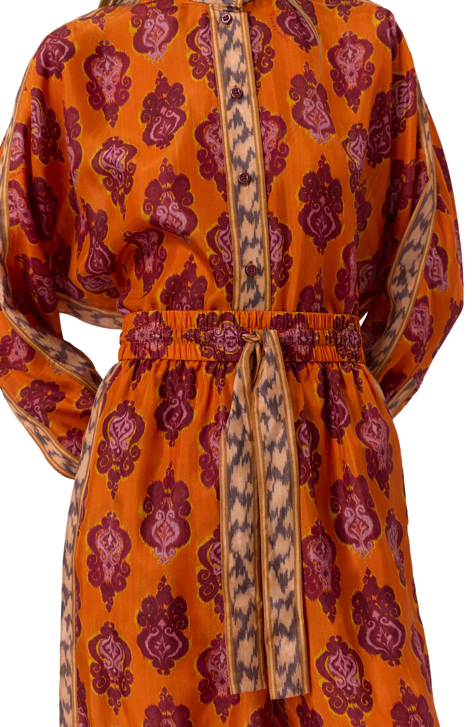 Шелковые брюки ZIMMERMANN, арт. 1500PRS251, фото 5