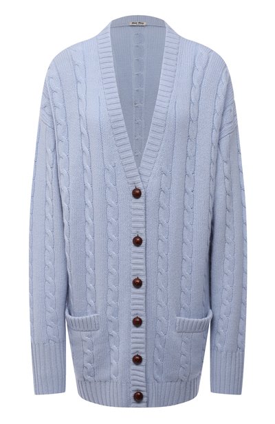 Кашемировый кардиган MIU MIU, арт. MMF496-1ZAL-F0M10, фото 1