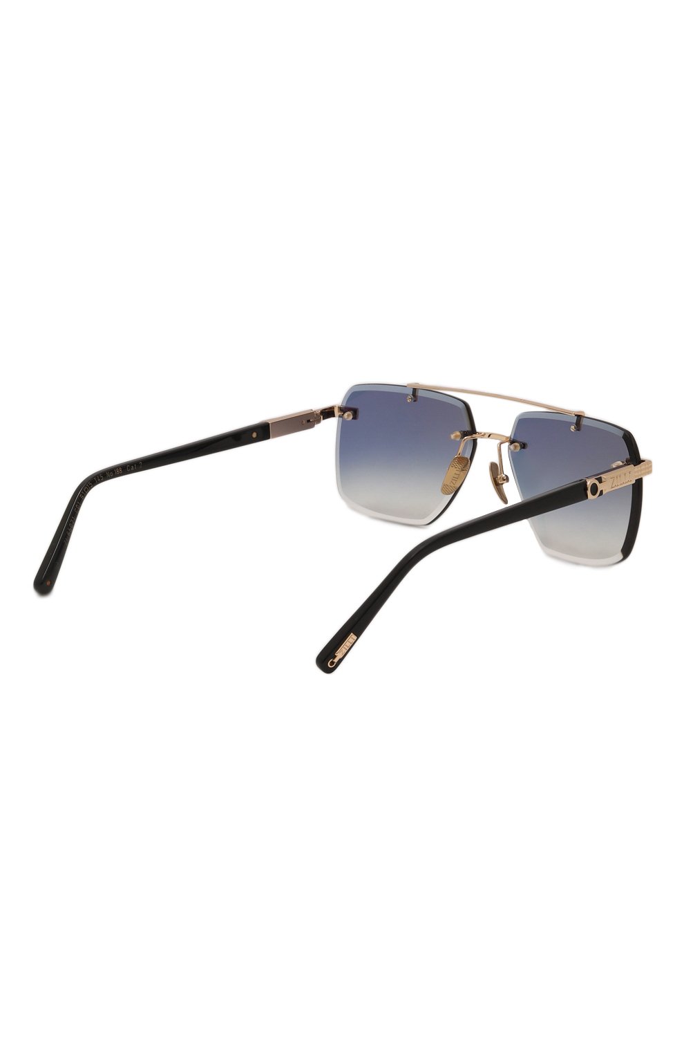 Солнцезащитные очки ZILLI синего цвета по цене 104000 руб., арт. ZI-65071 C01, фото 4 Солнцезащитные очки ZILLI, арт. ZI-65071 C01, фото 4