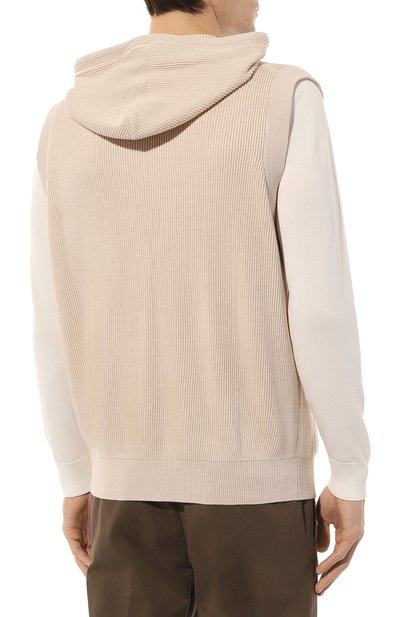 Хлопковый жилет BRUNELLO CUCINELLI, арт. M2920B2308, фото 4