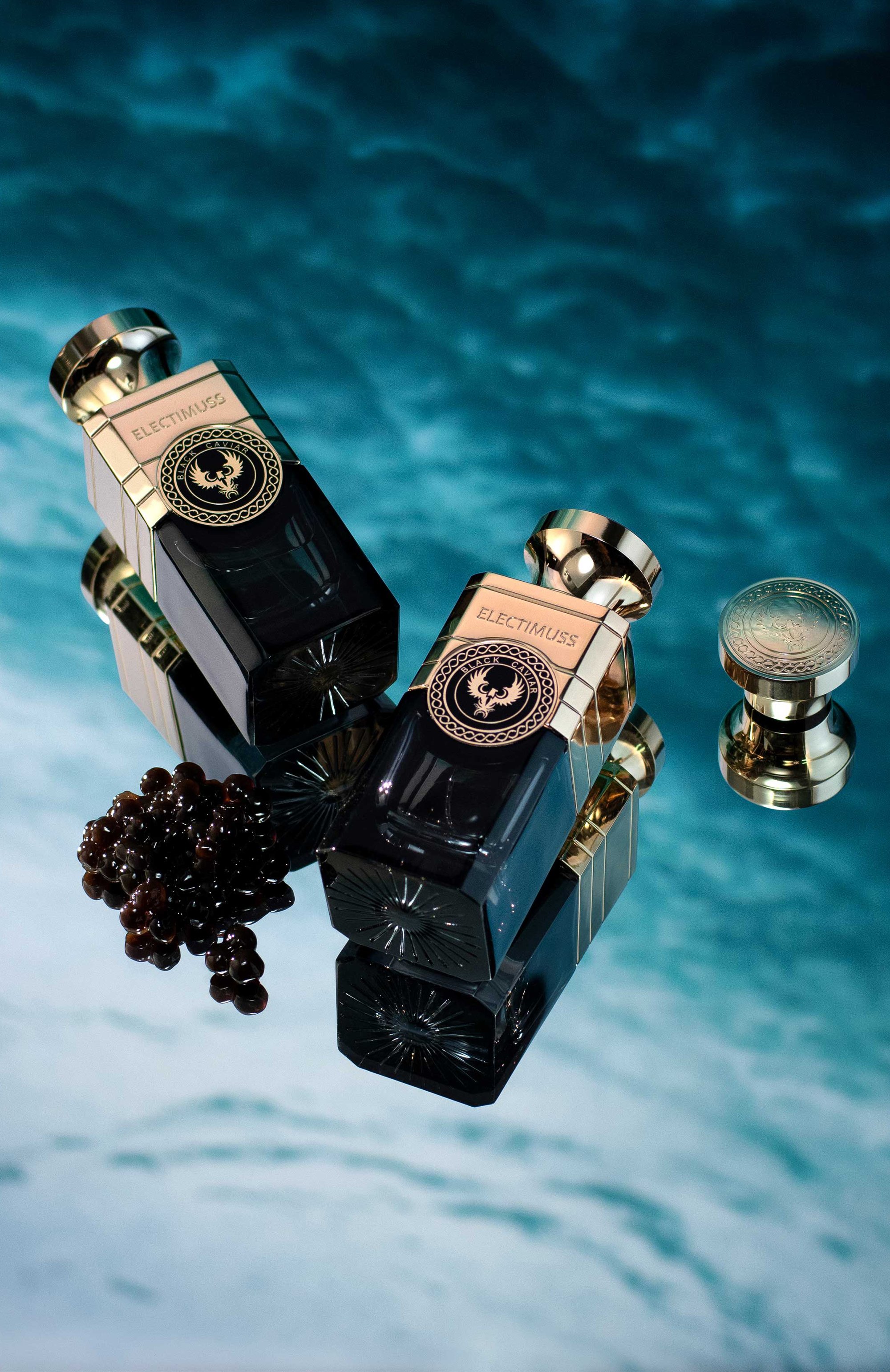Духи black caviar (100ml) ELECTIMUSS LONDON, арт. 5060485381853, фото 3