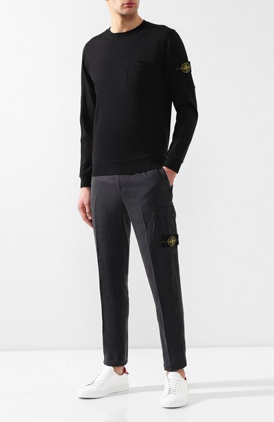 Хлопковый свитшот STONE ISLAND, арт. 701560651, фото 2