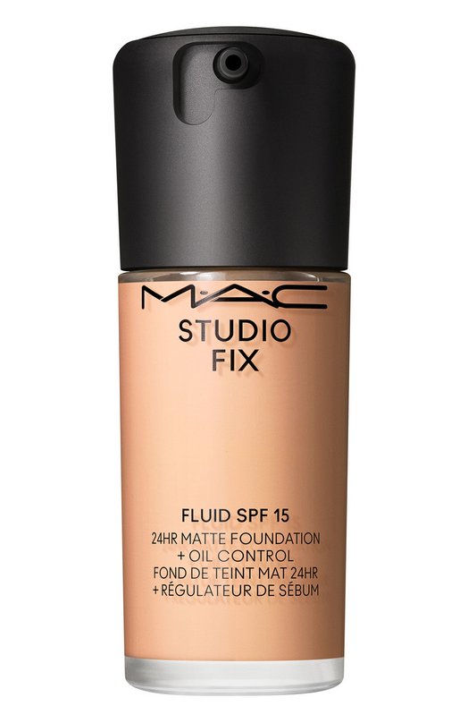 фото Тональная основа studio fix ​fluid spf 15 24hr matte foundation + oil control, c3.5​ (30ml) mac