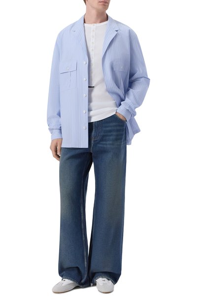 Мужская хлопковая рубашка DOLCE & GABBANA, арт. G50C3T/FR51Q