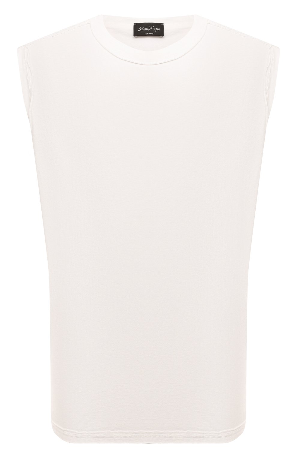 Хлопковая майка ANDREA YA'AQOV, арт. 24M0PH34, фото 1