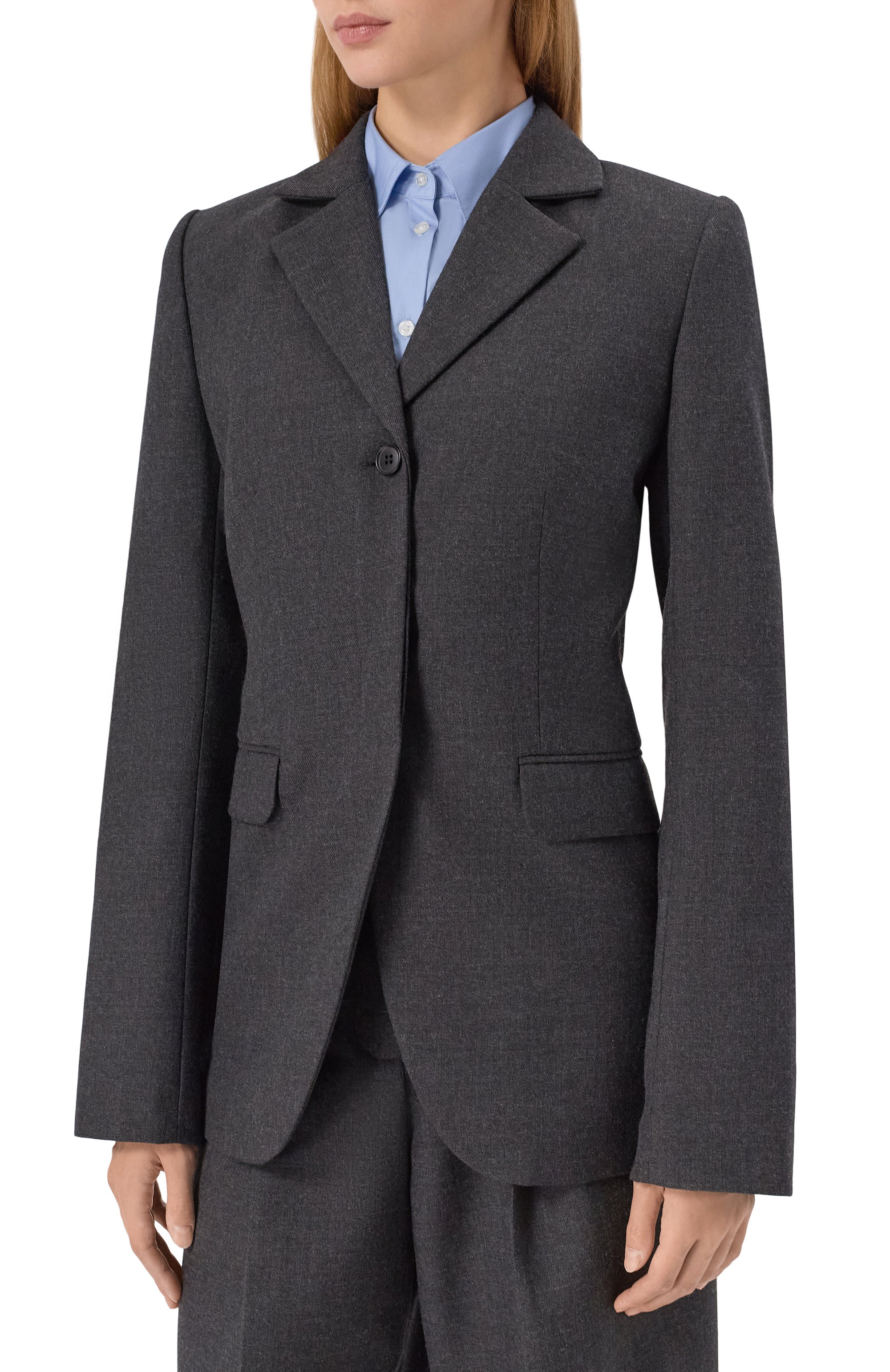 Шерстяной жакет LESYANEBO, арт. LN02H-1081_TES, фото 3