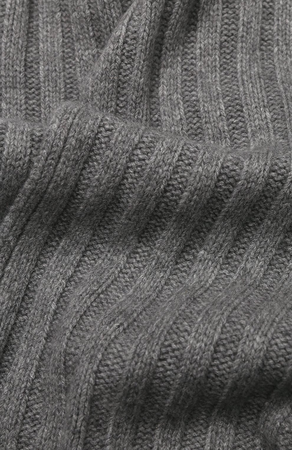 Кашемировый шарф фактурной вязки ALLUDE, арт. 185/61005, фото 2