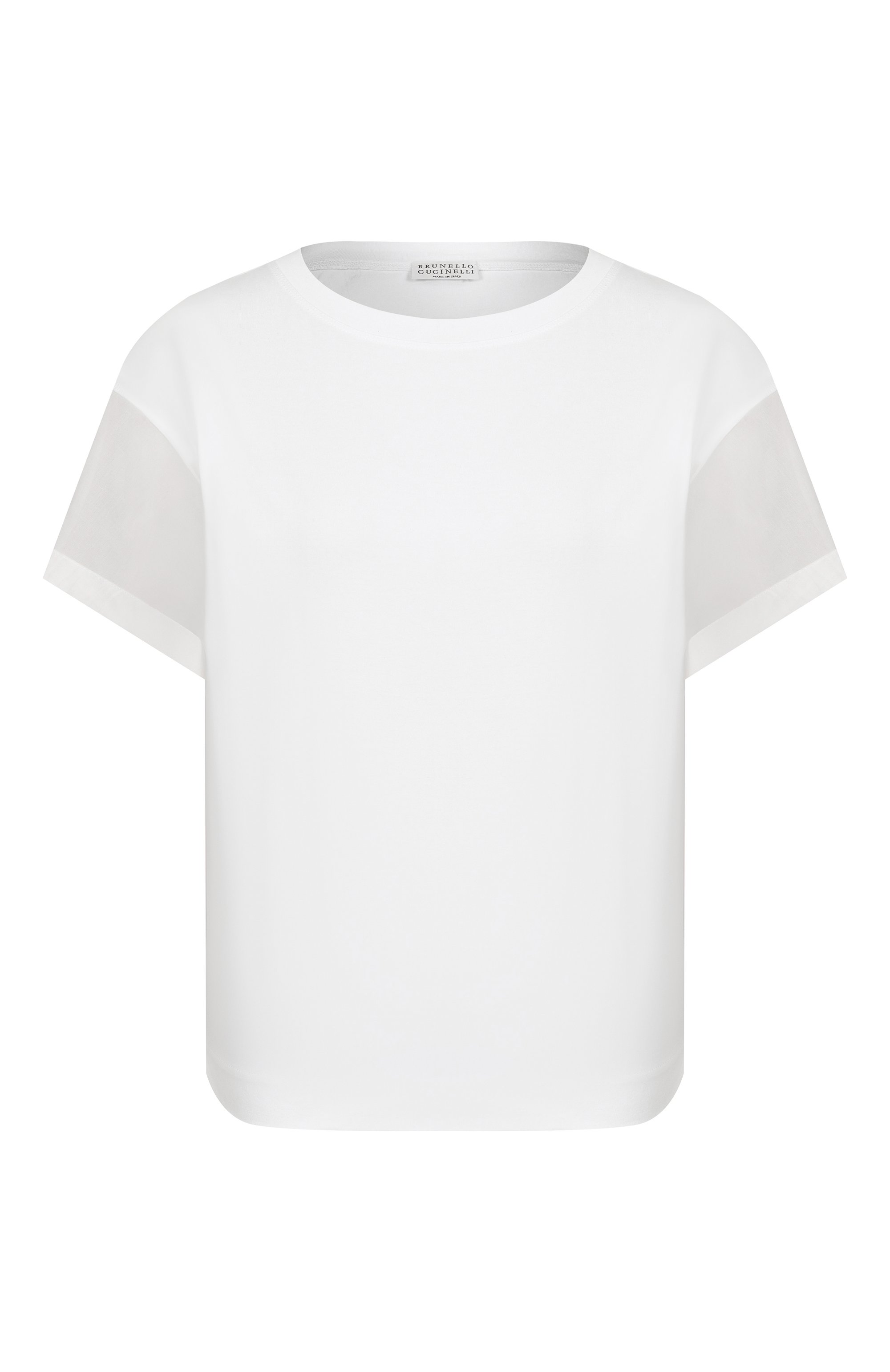 Хлопковая футболка BRUNELLO CUCINELLI, арт. M0T81BX800, фото 1