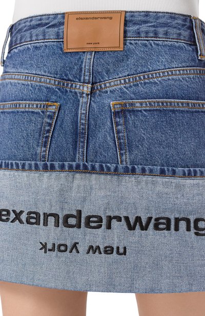 Джинсовая юбка ALEXANDER WANG, арт. 4DC3255759, фото 5