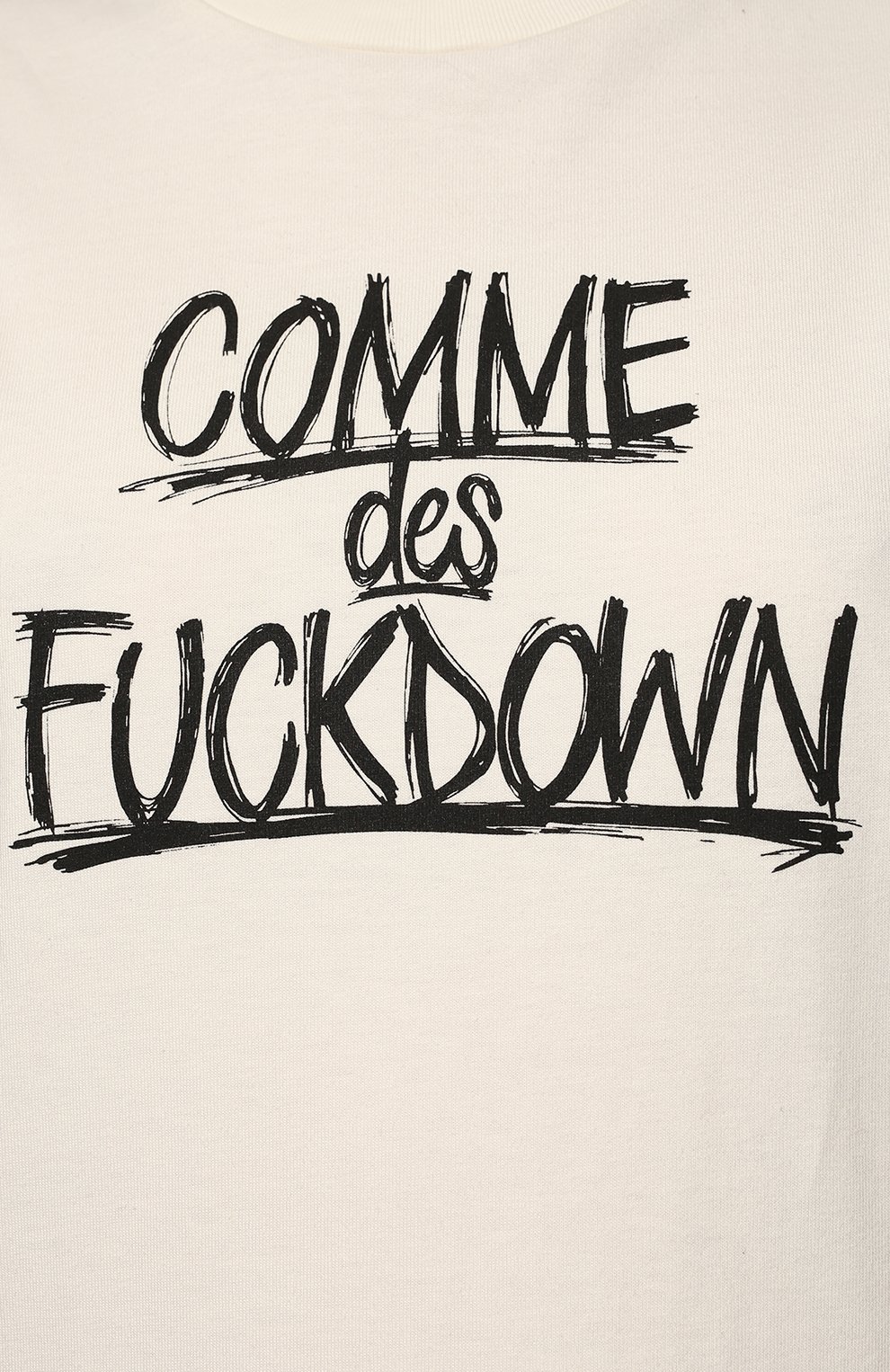 Хлопковая футболка COMME DES FUCKDOWN, арт. CDFD1933, фото 5