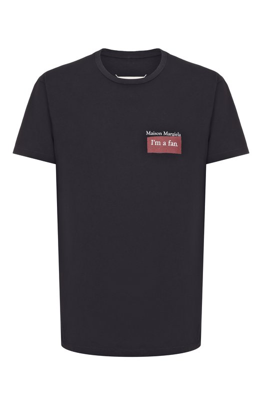 Хлопковая футболка Maison Margiela S50GC0723/S24575 Серый S50GC0723/S24575