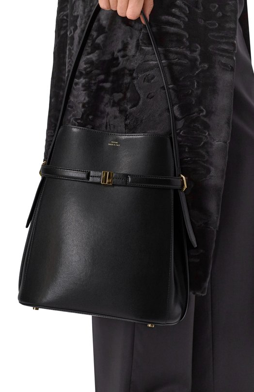 Сумка Belted Bucket TOTEME 244-WAL0048-LE0025 Чёрный  244-WAL0048-LE0025 Фото 2