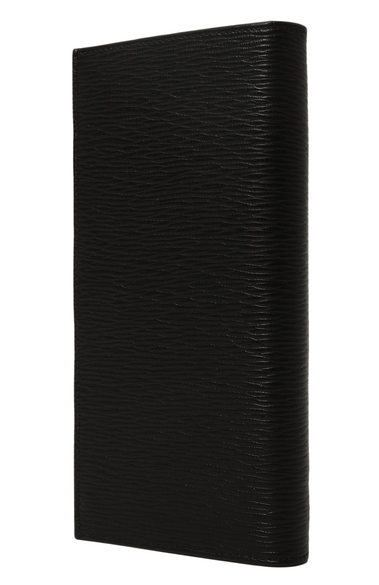 Мужской кожаное портмоне FERRAGAMO черного цвета, арт. 66A069/0733359 | Фото 3 (Нос: Не проставлено; Материал: Натуральная кожа)
