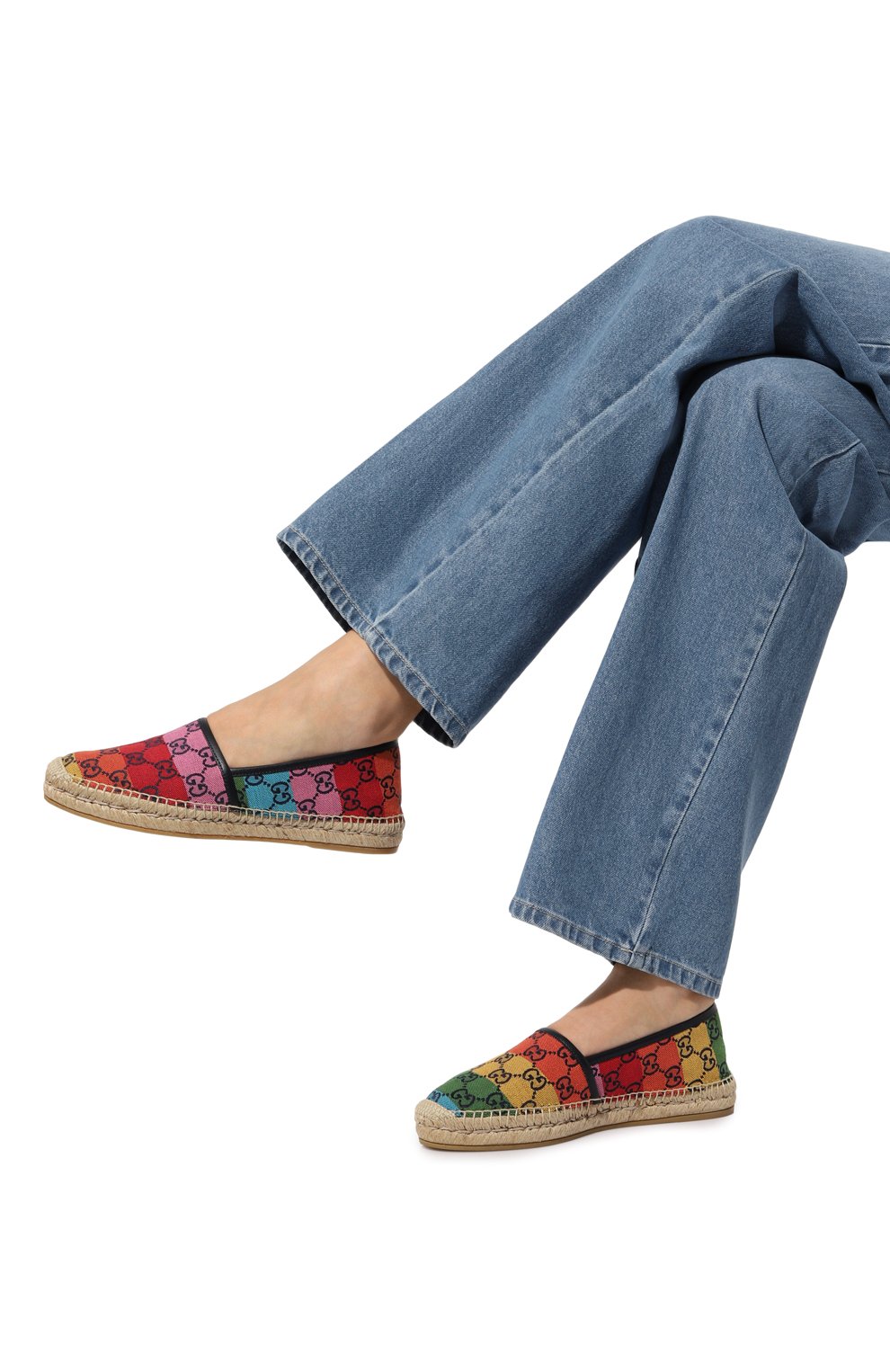 Текстильные эспадрильи GUCCI, арт. 663674 2U010, фото 3