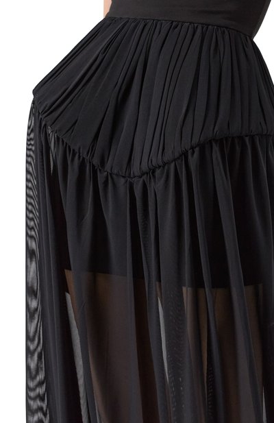 Платье DAVID KOMA черного цвета по цене 236500 руб., арт. RE25DK02DL, фото 5 Платье DAVID KOMA, арт. RE25DK02DL, фото 5