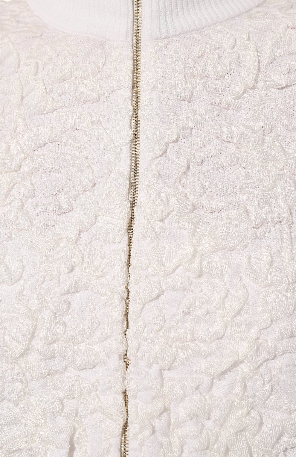 Куртка из вискозы AND THE BRAND молочного цвета по цене 37520 руб., арт. S23-JT004-1603-101, фото 5 Куртка из вискозы AND THE BRAND, арт. S23-JT004-1603-101, фото 5