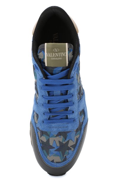 Кожаные кроссовки rockrunner VALENTINO, арт. RY2S0723/WPE, фото 5
