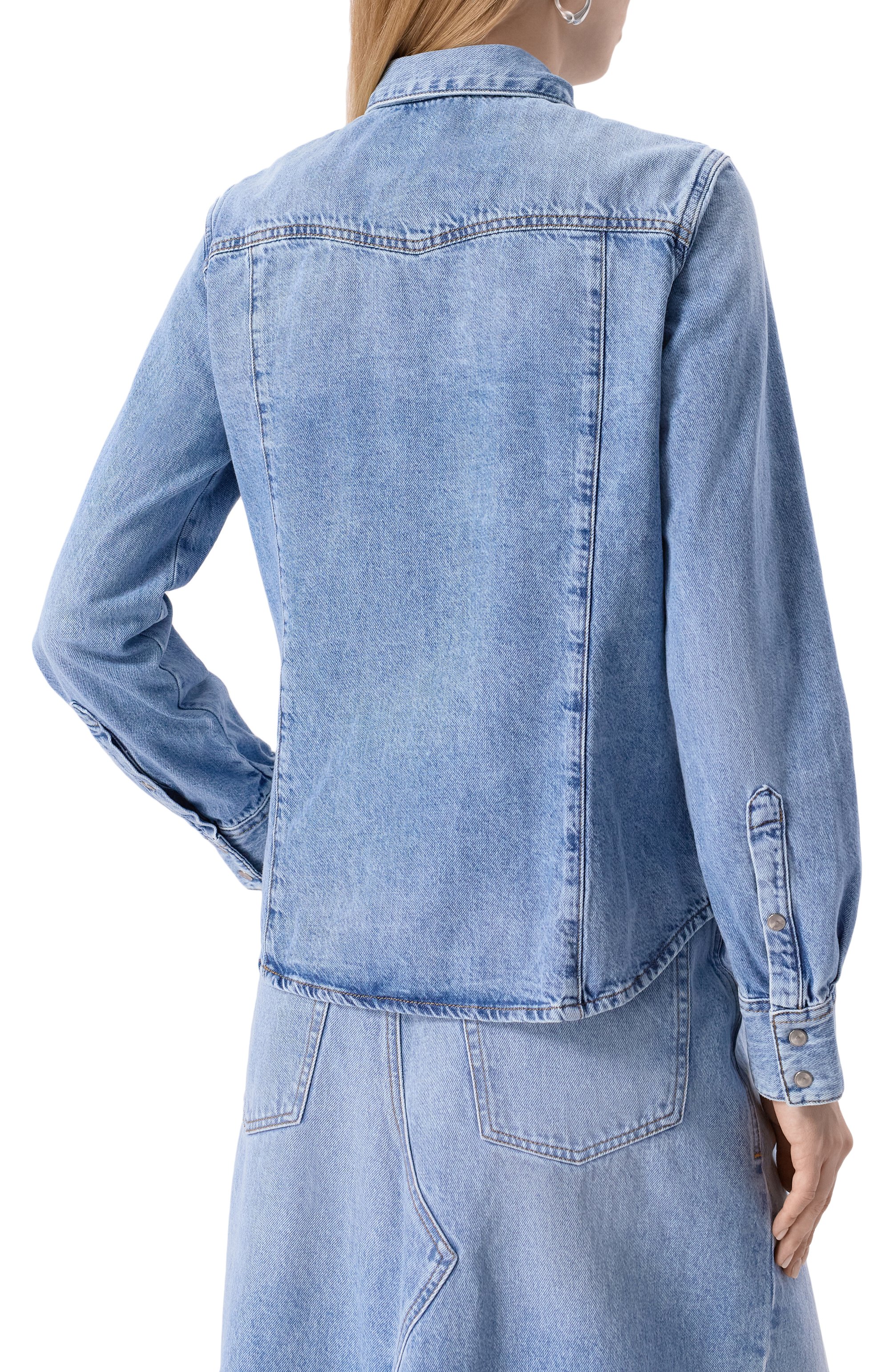 Джинсовая рубашка DIESEL, арт. A09966/068KC, фото 4