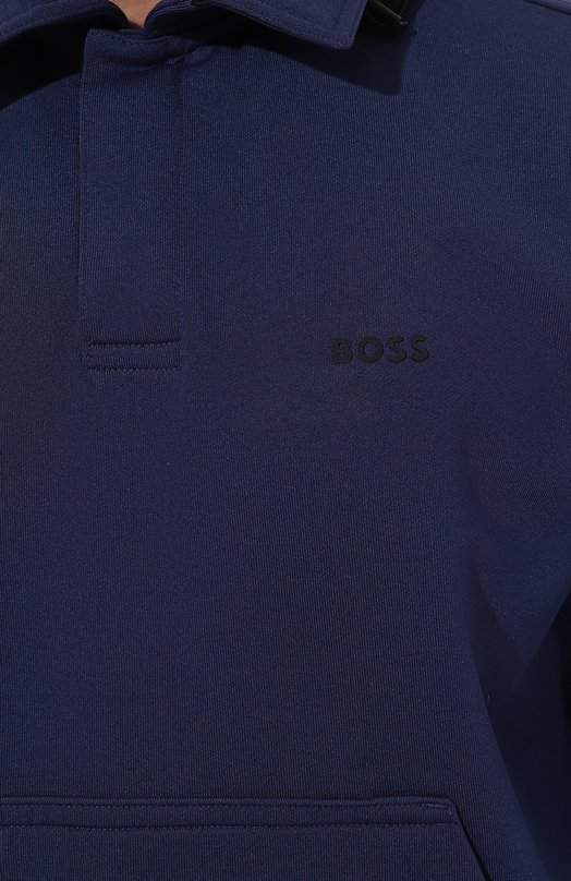 Худи BOSS Orange Синий, фото 5