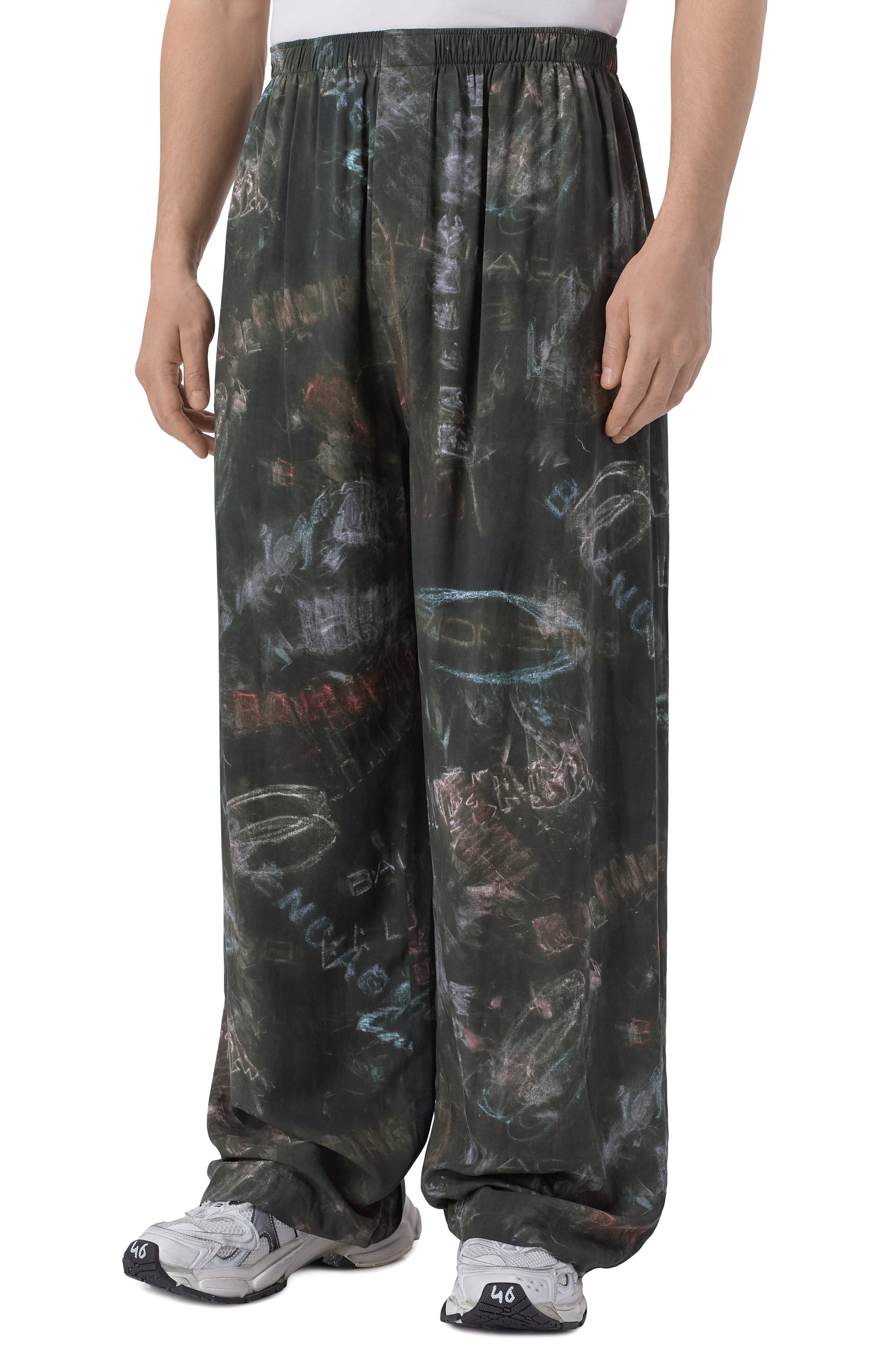 Брюки из вискозы BALENCIAGA, арт. 850716/TTL78, фото 3