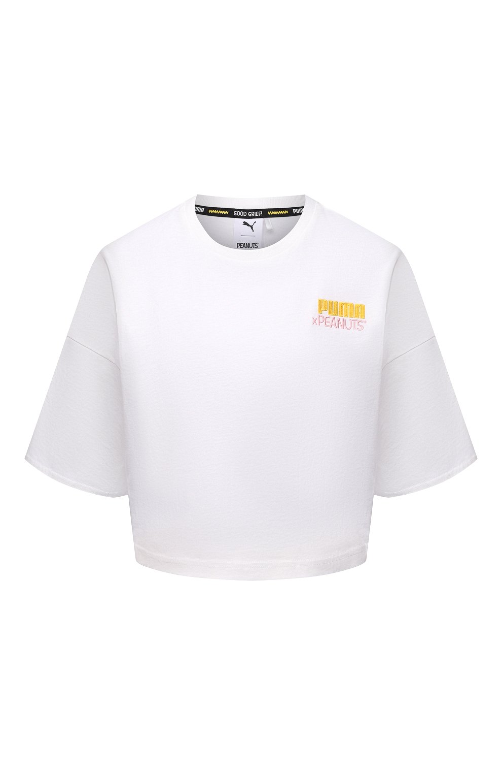 Хлопковая футболка puma x peanuts ralph sampson PUMA, арт. 53115802, фото 1