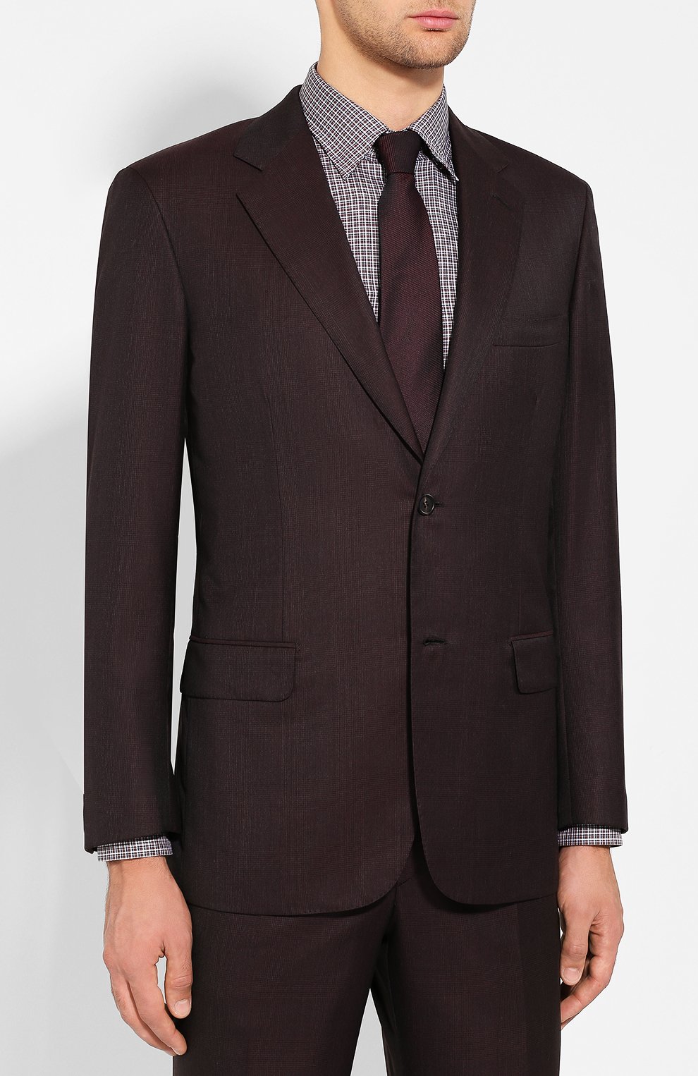 Костюм из смеси шерсти и шелка BRIONI, арт. RAH00M/08A0X/PARLAMENT0, фото 2