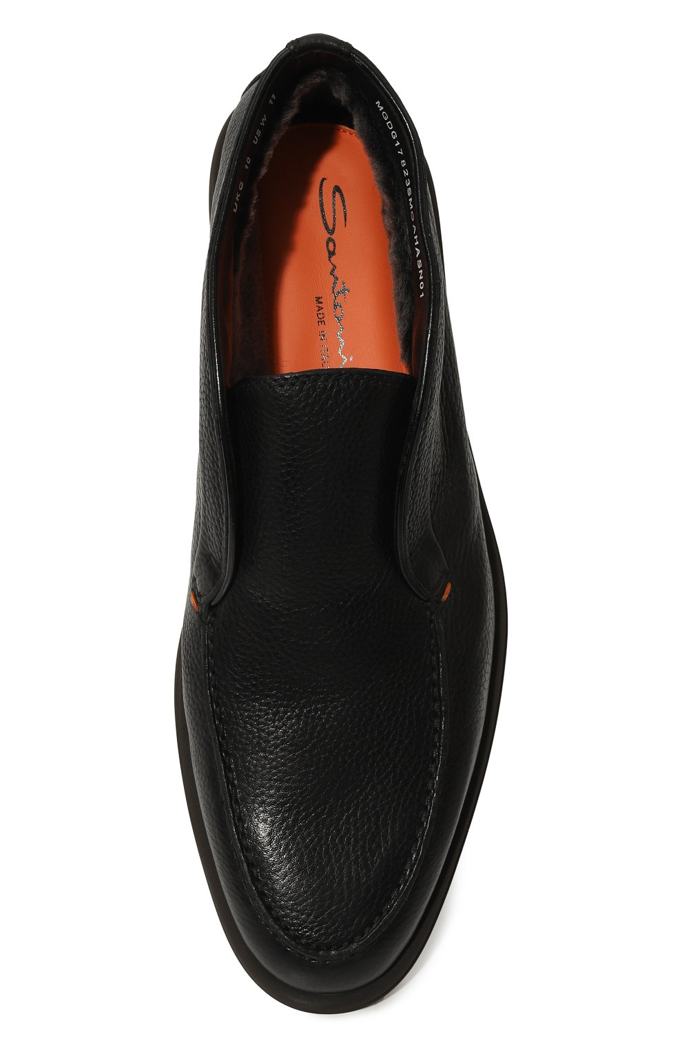 Кожаные ботинки detroit SANTONI, арт. MGDG17823SM0AHAS, фото 6