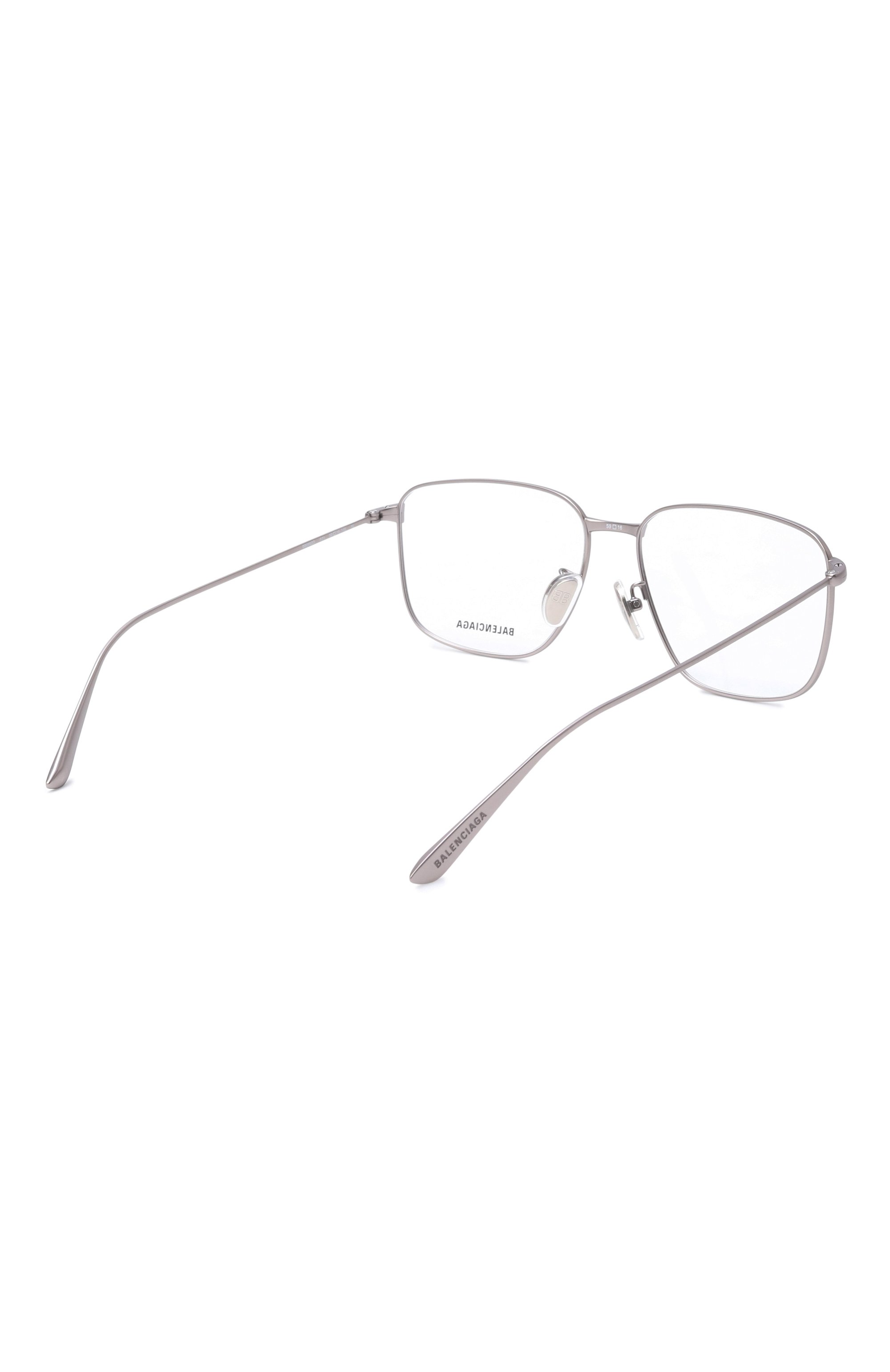 Оправа BALENCIAGA серебряного цвета по цене 33500 руб., арт. BB0452 001, фото 5 Оправа BALENCIAGA, арт. BB0452 001, фото 5