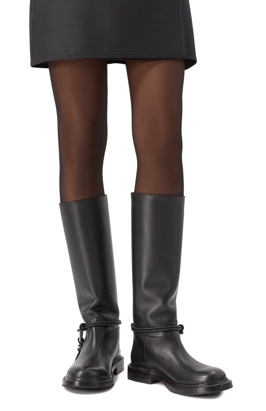 Кожаные сапоги James Bottega Veneta 843952/V60E0 Чёрный  843952/V60E0 Фото 2