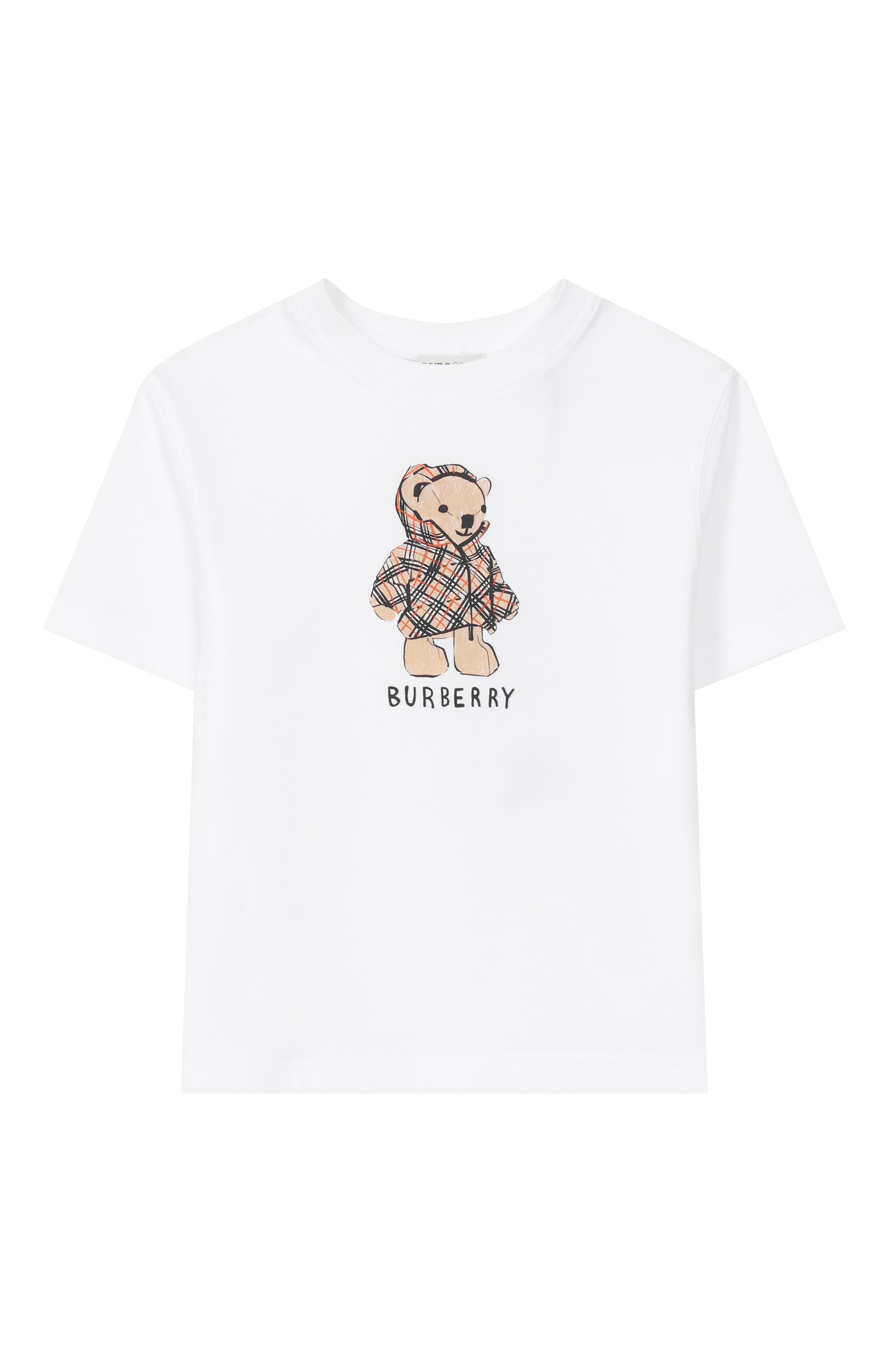 Хлопковая футболка BURBERRY, арт. 8117538, фото 1