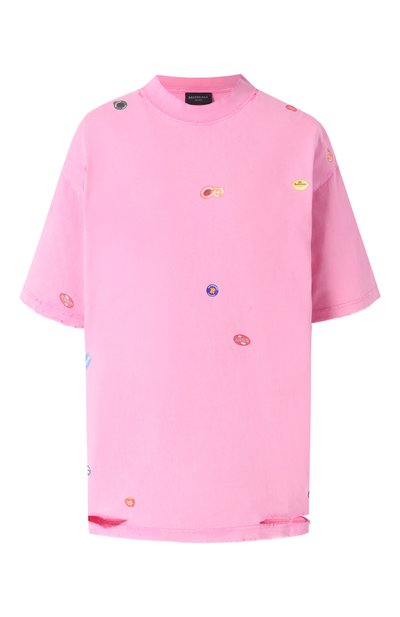 Хлопковая футболка BALENCIAGA, арт. 764235/TRVS4, фото 1
