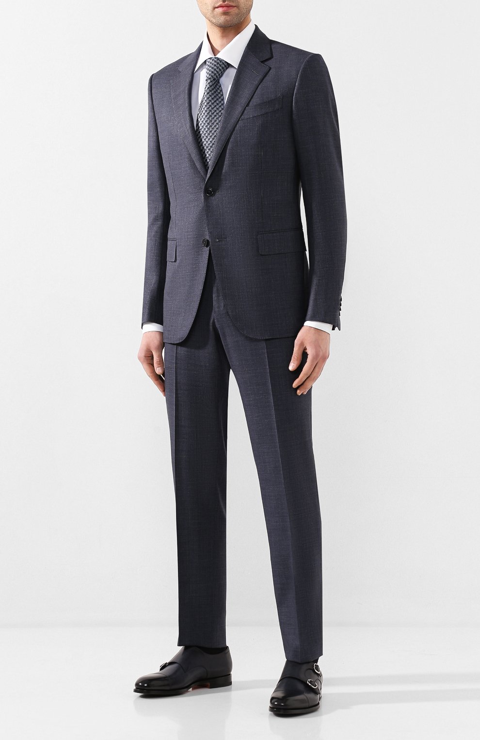 Кожаные монки SANTONI, арт. MCC013973JJ1I0BRU59, фото 2