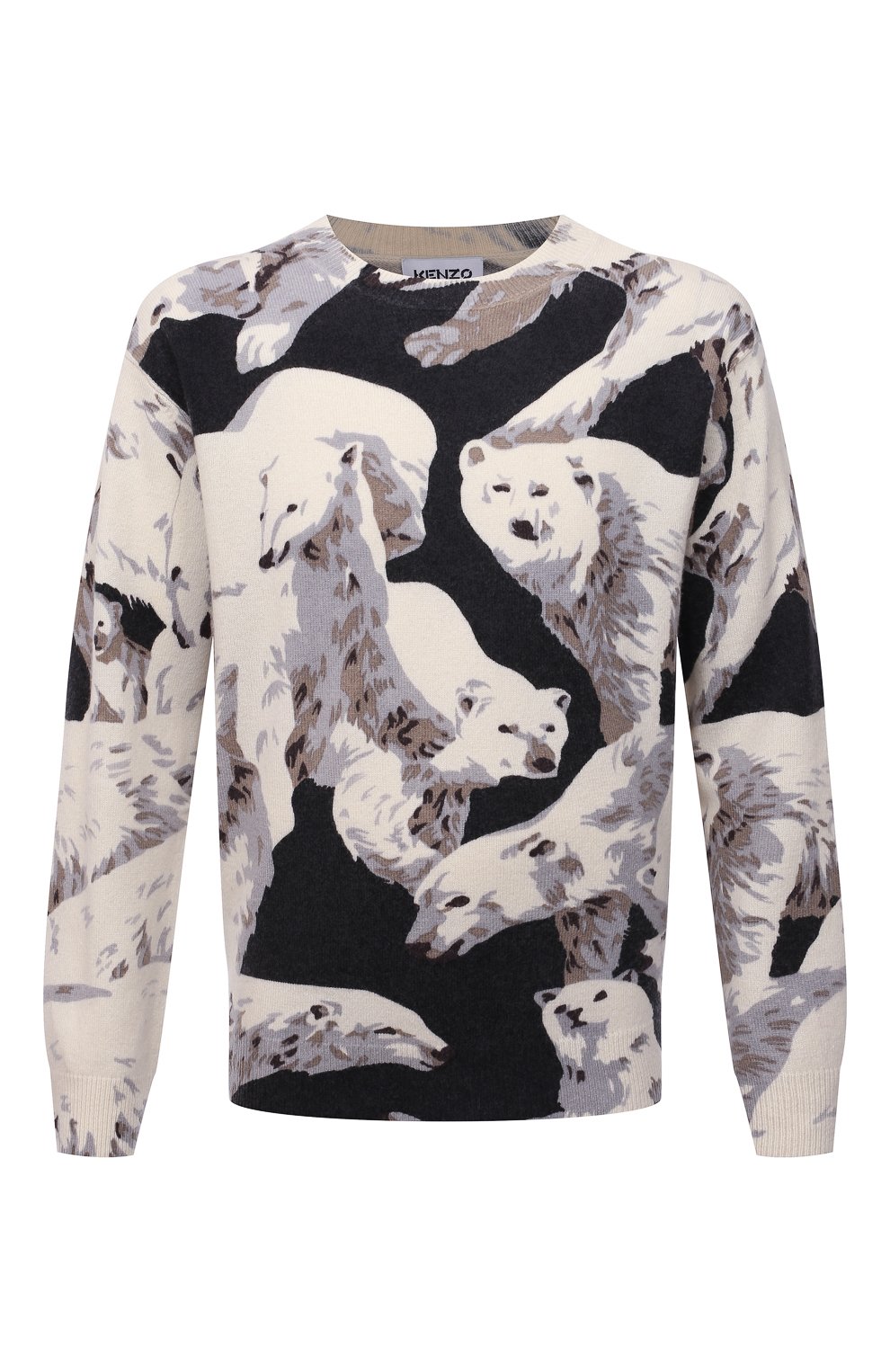 Шерстяной джемпер polar bear KENZO, арт. FB65PU6253CA, фото 1