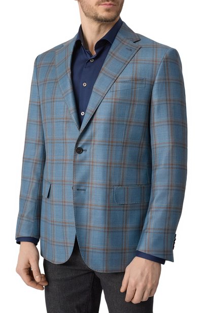 Шерстяной пиджак CORNELIANI, арт. 256008-2516277, фото 5