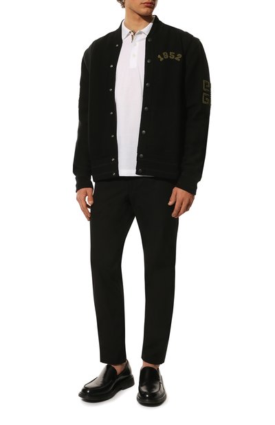 Хлопковое поло BURBERRY, арт. 8014005, фото 2