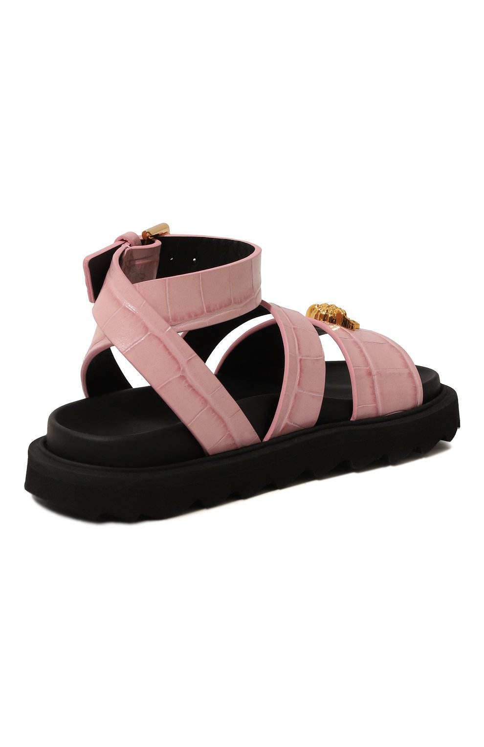 Кожаные сандалии VERSACE, арт. 1011156/1A09141/27-29, фото 3