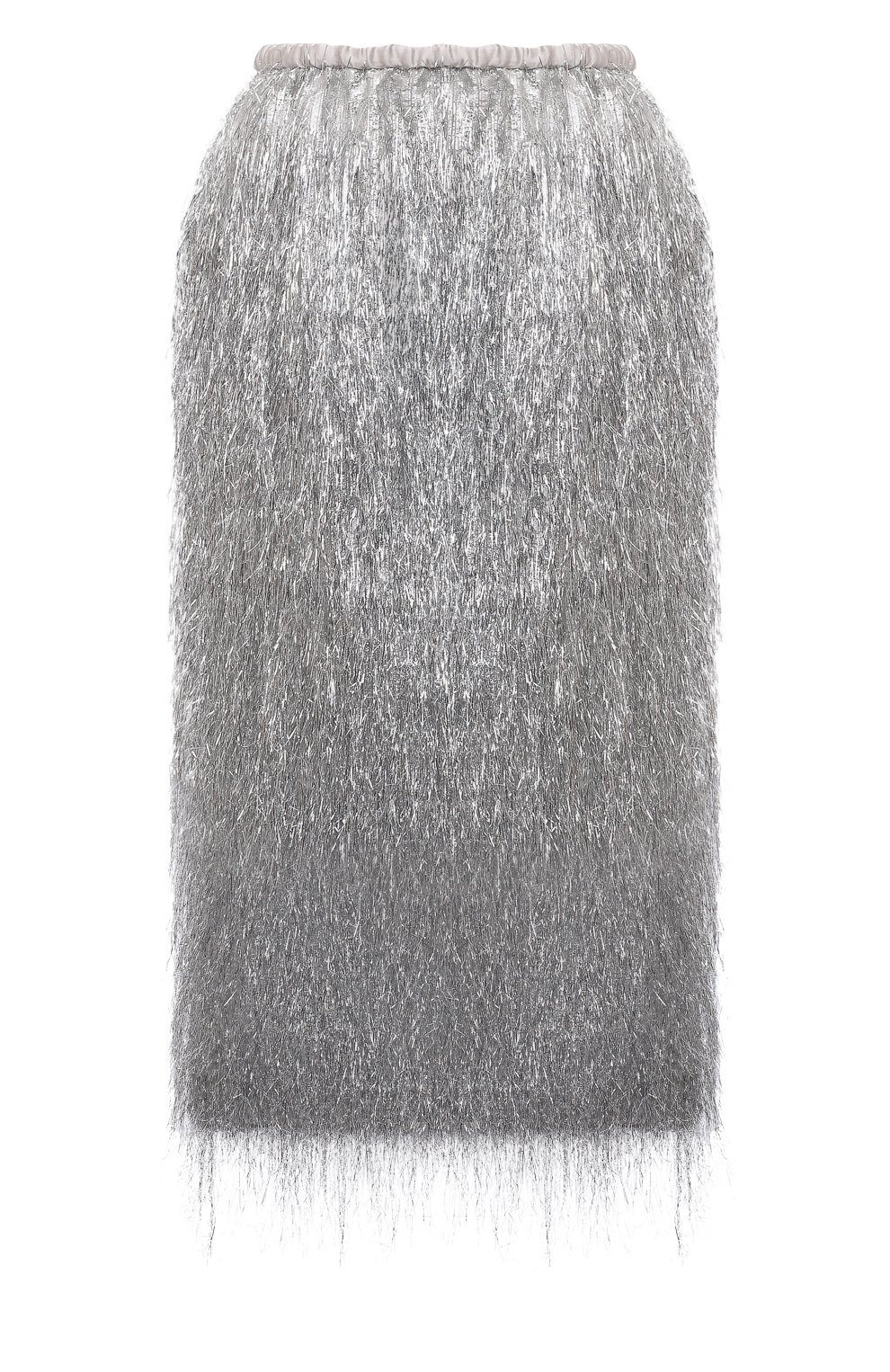 Юбка DRIES VAN NOTEN серебряного цвета по цене 99500 руб., арт. 212-010845-3176, фото 1 Юбка DRIES VAN NOTEN, арт. 212-010845-3176, фото 1