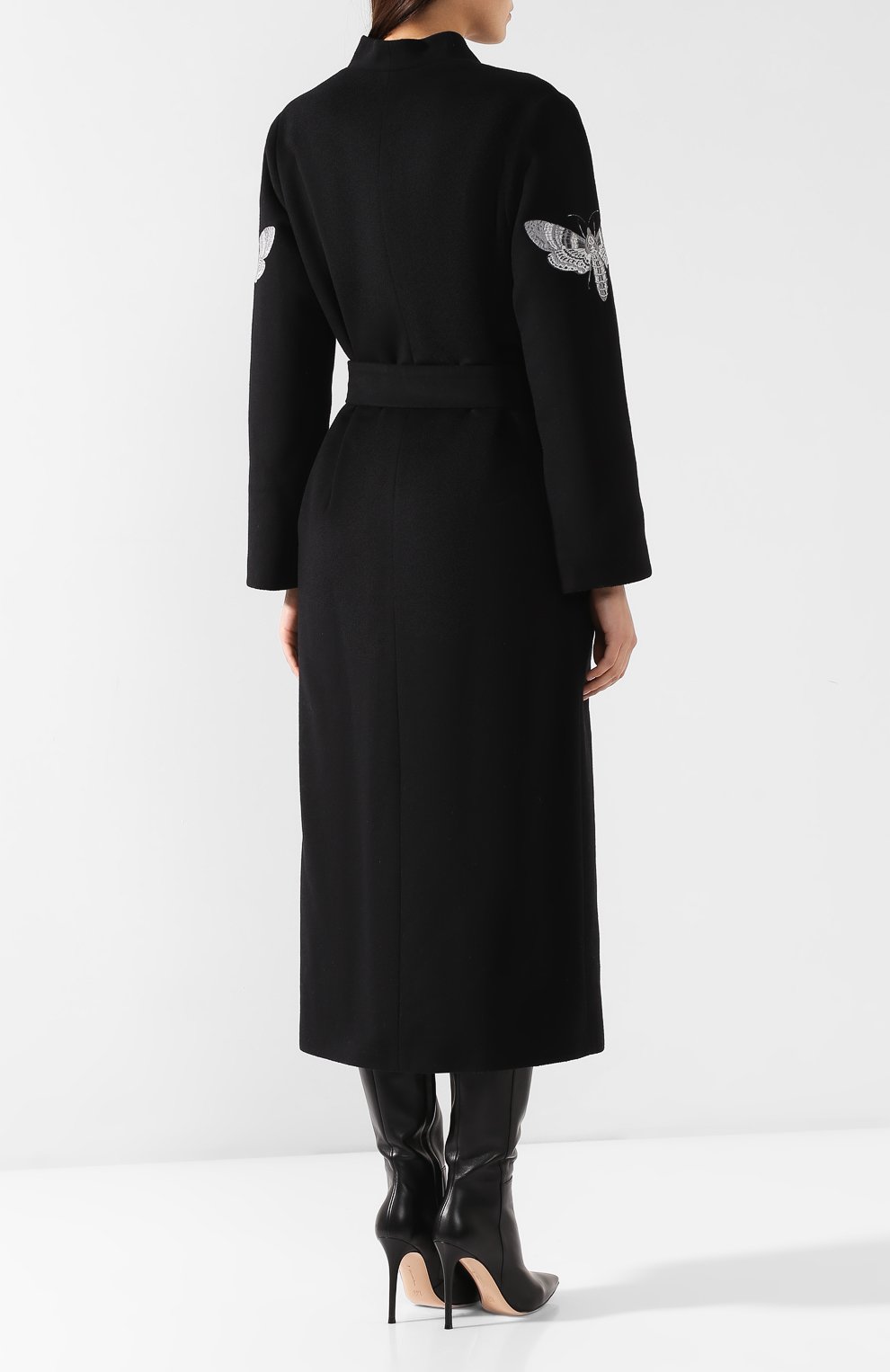 Пальто из смеши шерсти и кашемира SEVEN LAB, арт. CLW18-004black, фото 4