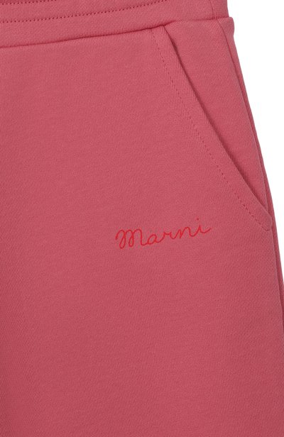 Хлопковые брюки MARNI, арт. M01922/M00YN, фото 3