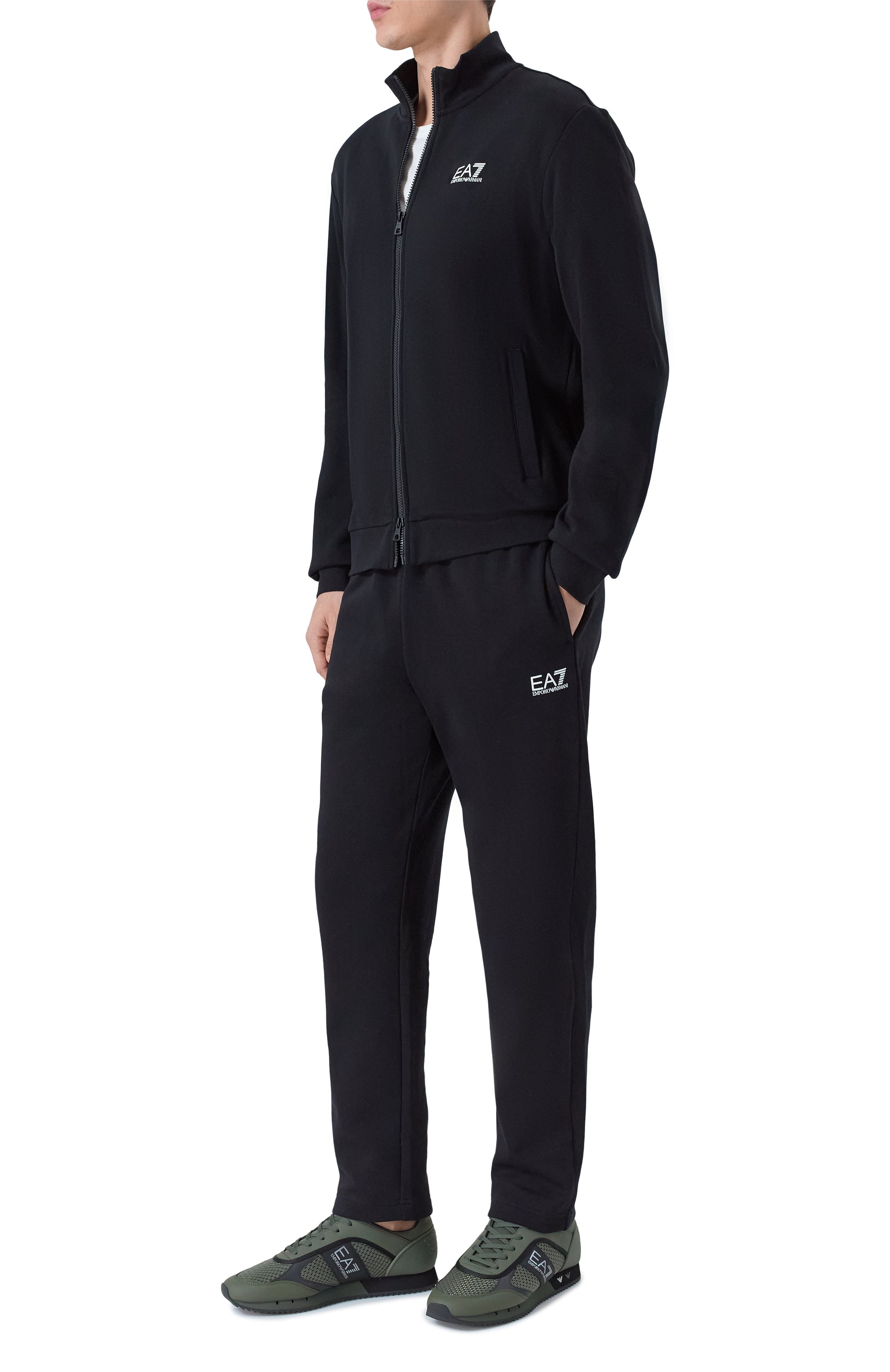 Хлопковый спортивный костюм EA7, арт. 8NPV67/PJVTZ, фото 1