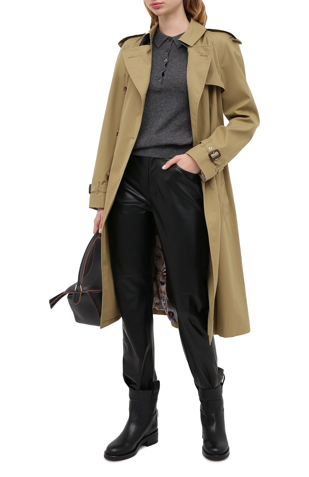 Кашемировое поло ADDICTED темно-серого цвета по цене 27000 руб., арт. MK921, фото 2 Кашемировое поло ADDICTED, арт. MK921, фото 2