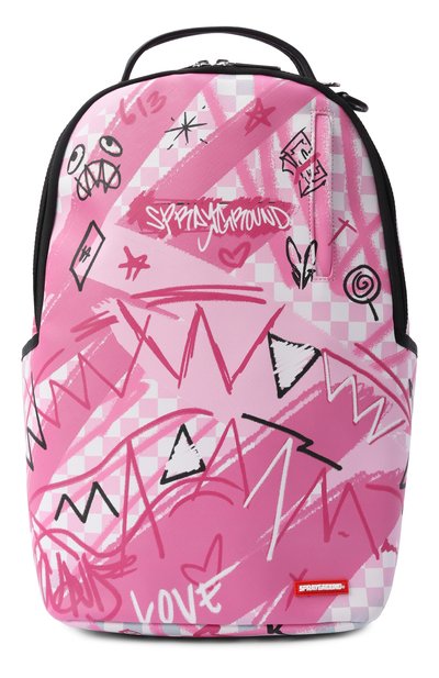 Рюкзак pink smoke check SPRAYGROUND, арт. 910B8672NSZ/PINK SM0KE CHECK DLXSV BACKPACK
