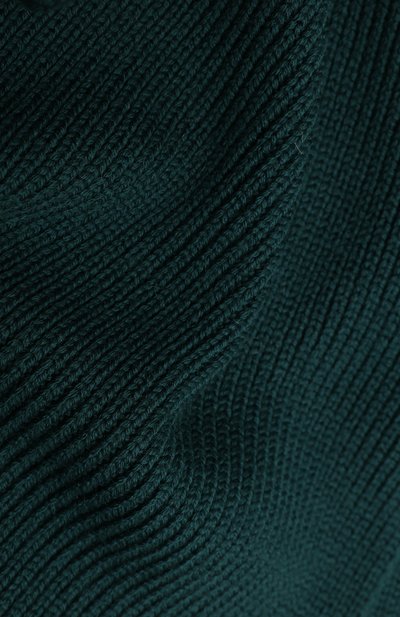 Шерстяной шарф WOOLRICH темно-зеленого цвета по цене 12700 руб., арт. CFW0AC0167MRUF0663, фото 3 Шерстяной шарф WOOLRICH, арт. CFW0AC0167MRUF0663, фото 3