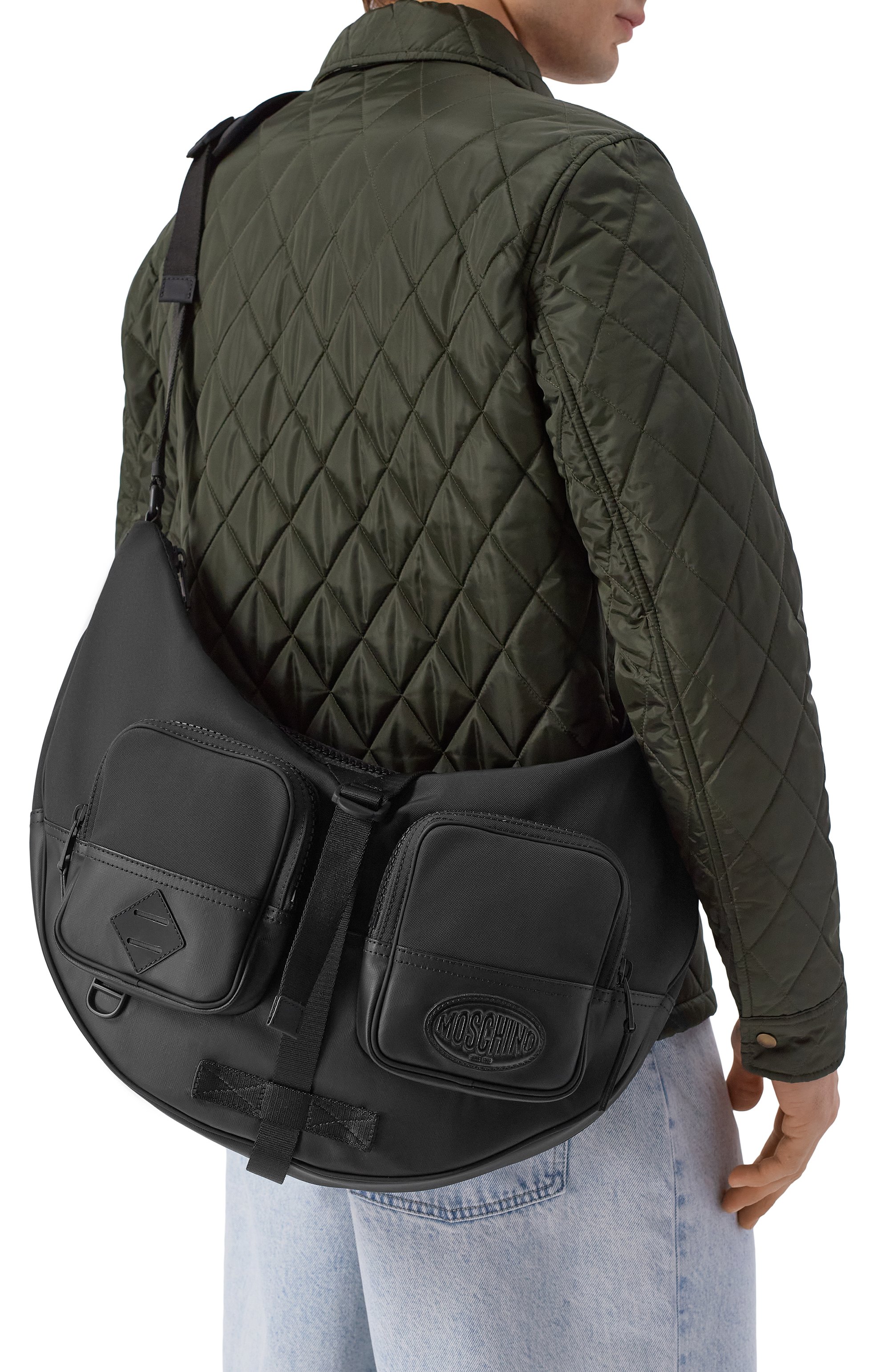 Сумка MOSCHINO черного цвета по цене 179000 руб., арт. MD4707PP00/FZ1, фото 2 Сумка MOSCHINO, арт. MD4707PP00/FZ1, фото 2