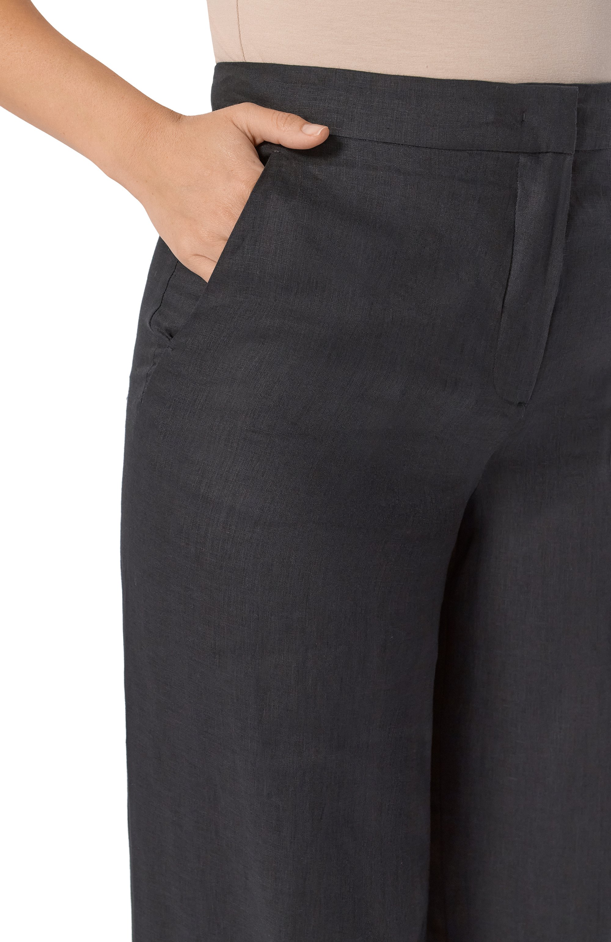 Льняные брюки MAX MARA STUDIO, арт. GARIB0, фото 5