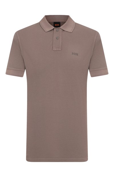 Мужское хлопковое поло BOSS ORANGE, арт. 50507813